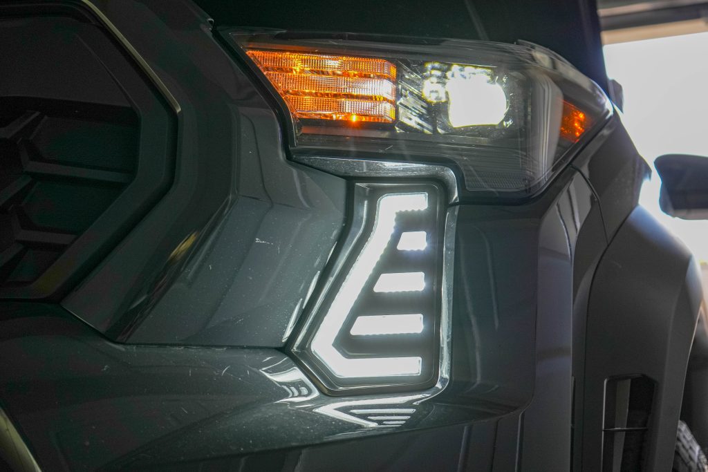 White DRL Trim Lights For 4th Gen Tacoma