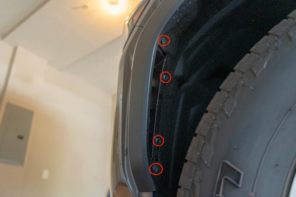 Removing Fender Flare On 4th Gen Tacoma