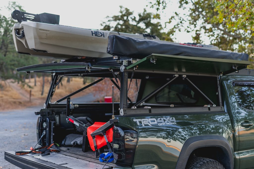 Aluminum Camper Shell For Tacoma