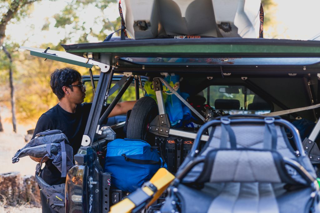 Side Door Access With Aluminum Topper