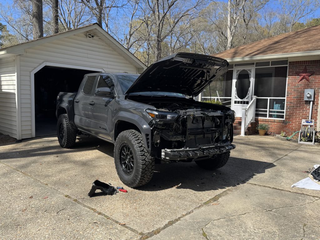 Installing New Grille On 4th Gen Tacoma