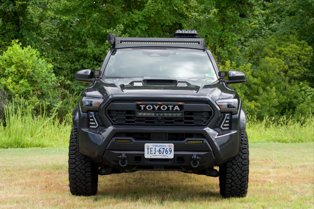 TRD Pro Grille For 4th Gen Tacoma With Raptor Lights & Light Bar