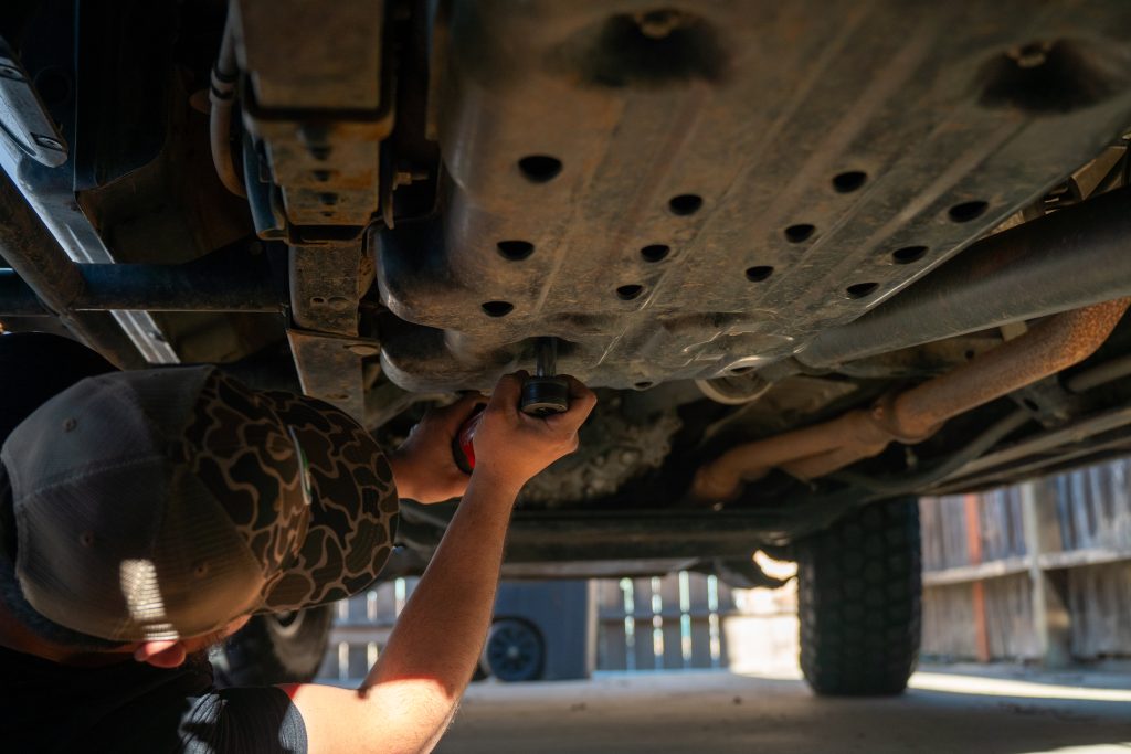 3rd Gen Tacoma Factory Plastic Gas Tank Skid Plate