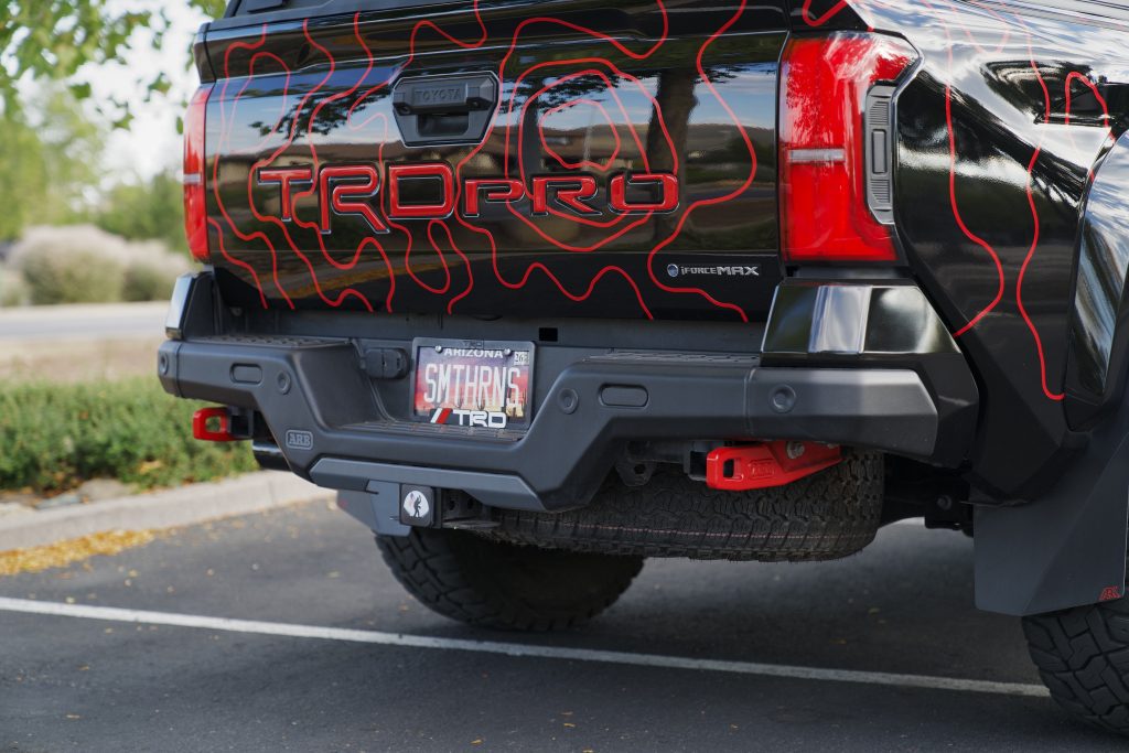 TRD Pro Tacoma ARB Rear Bumper & Recovery Points