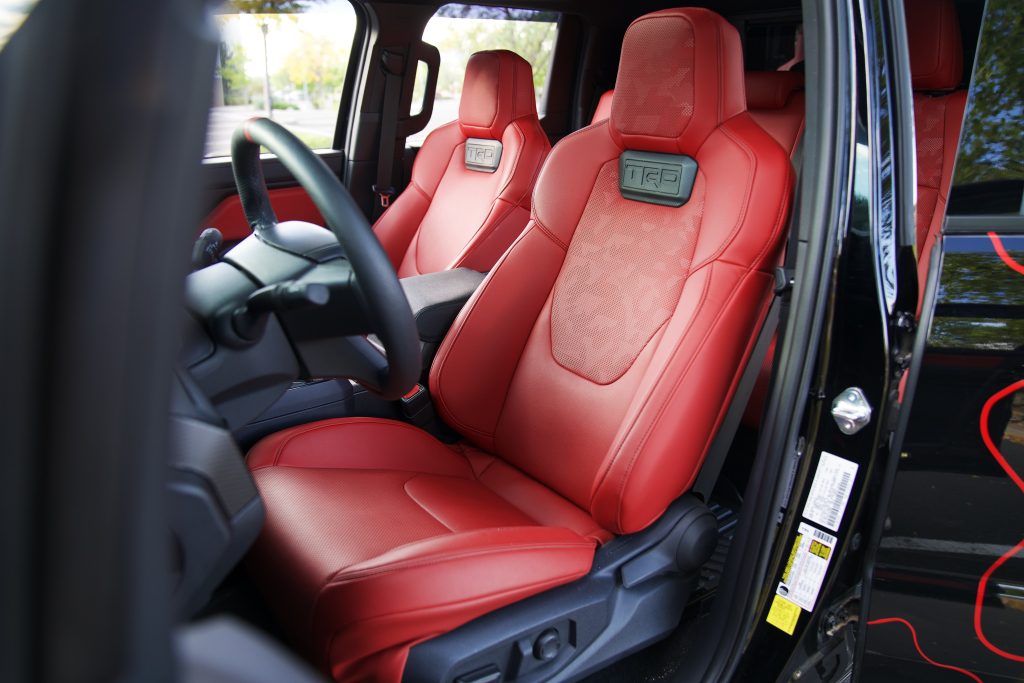 TRD Pro Tacoma Interior