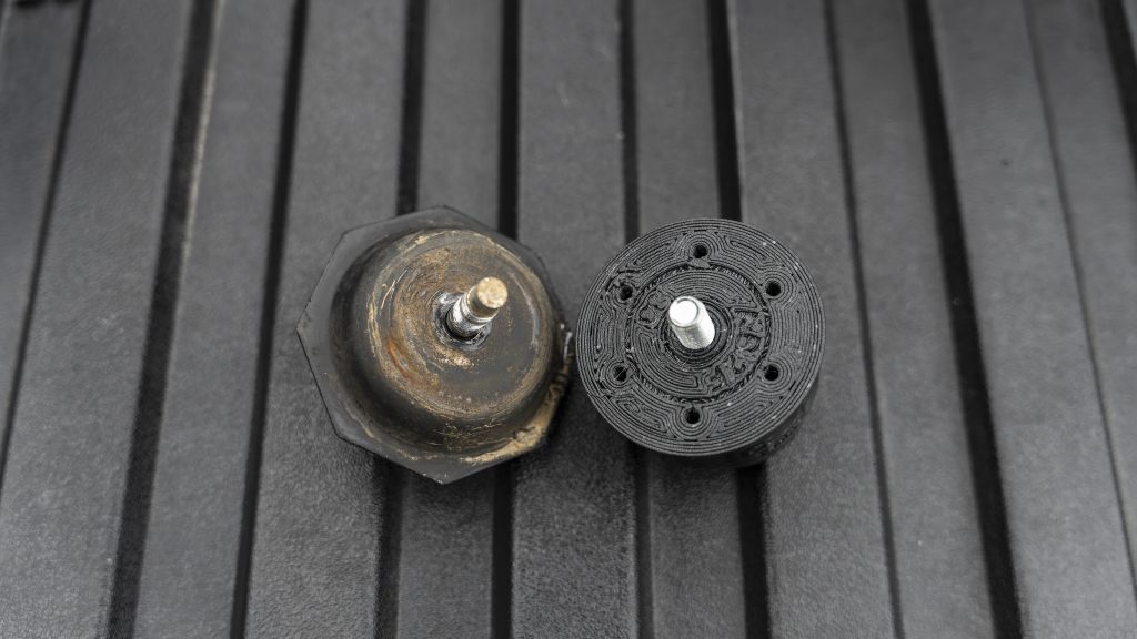 Factory Front Bump Stop Vs. Perry Parts