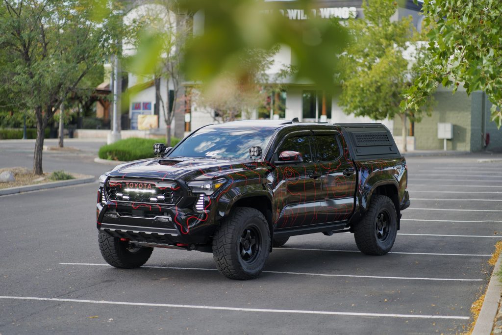 2025 Tacoma TRD Pro With Topo Vinyl & Topper