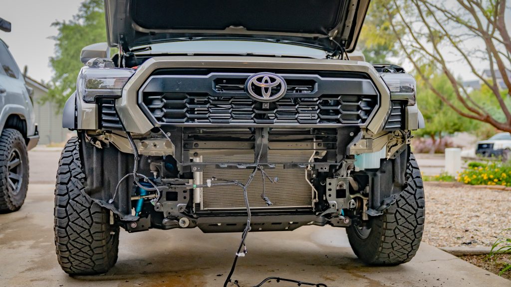 Installing C4 Overland Series Bumper