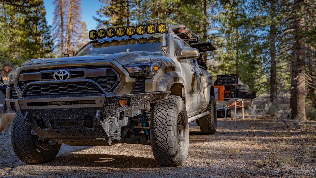 C4 Fab Plate Bumper On Bronze Oxide 4th Gen Tacoma
