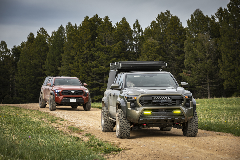 4th Gen Tacomas Overlanding With RT & MT Tires