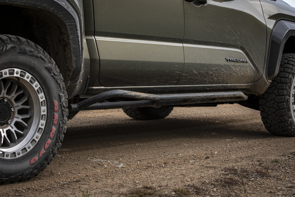 High Clearance Angled Rock Sliders For 4G Tacoma