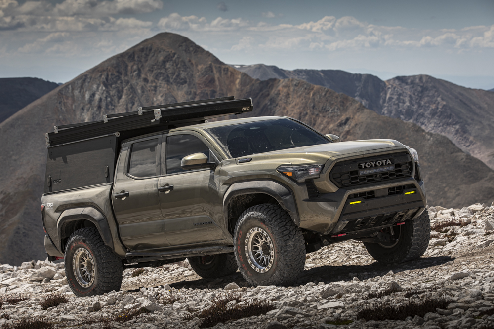 4th Gen Tacoma Overland Build On Colorado Mountain Pass Summit