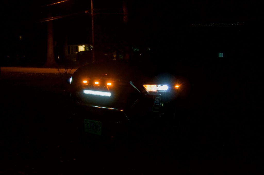 TRD Pro Grille For Tacoma With Raptor Lights & Light Bar