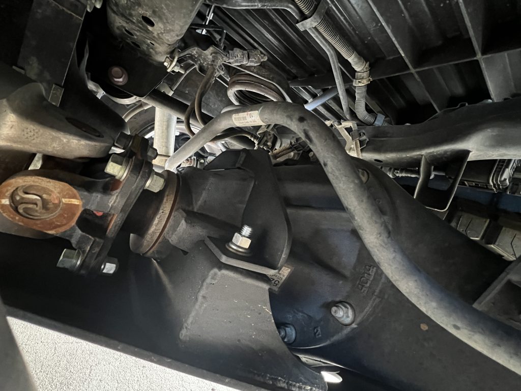 C4 Diff Skid Brackets