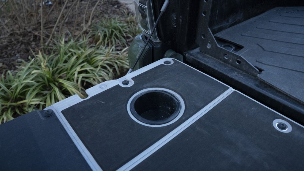 Tacoma Tailgate Panel With Optional Cupholder