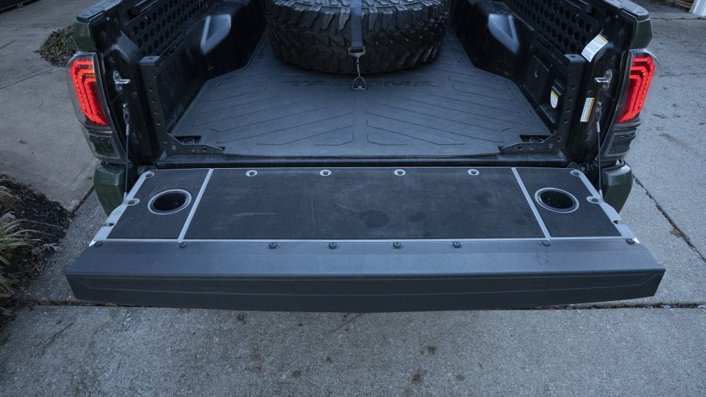 Aluminum Tailgate Panel For Tacoma With Foam Padding