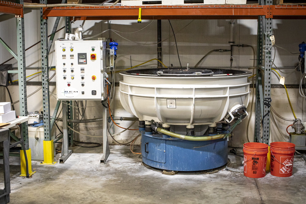 REM Finishing Machine At Revolution Gear & Axle