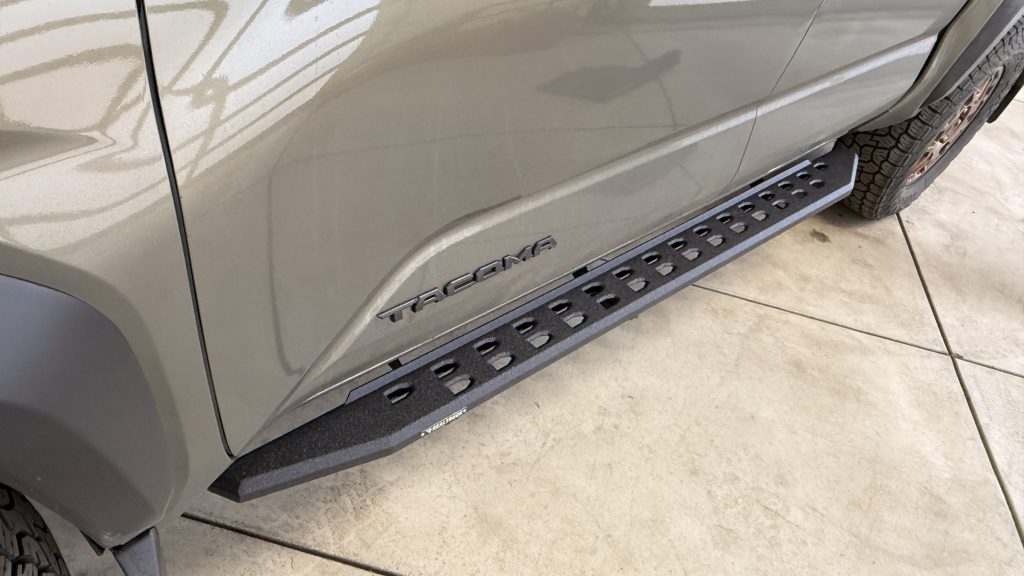 Go Rhino RB20 Slim Running Boards On 4th Gen Tacoma