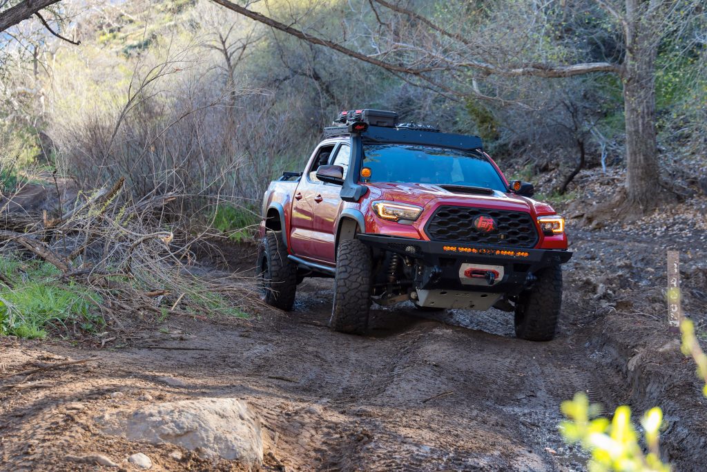 Tacoma Skid Plate Testing In Arizona