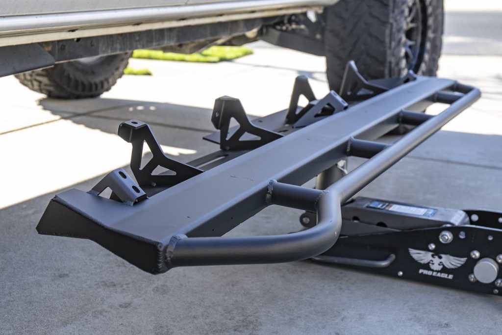 JD Fabrication Rocker Panel & Frame Mounted Sliders