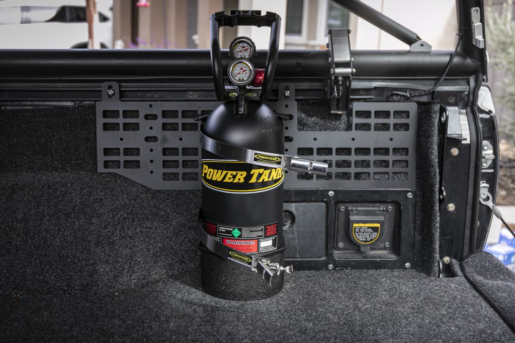 Mounting C02 Tank - Passenger's Vs. Driver's Side Bed Mount