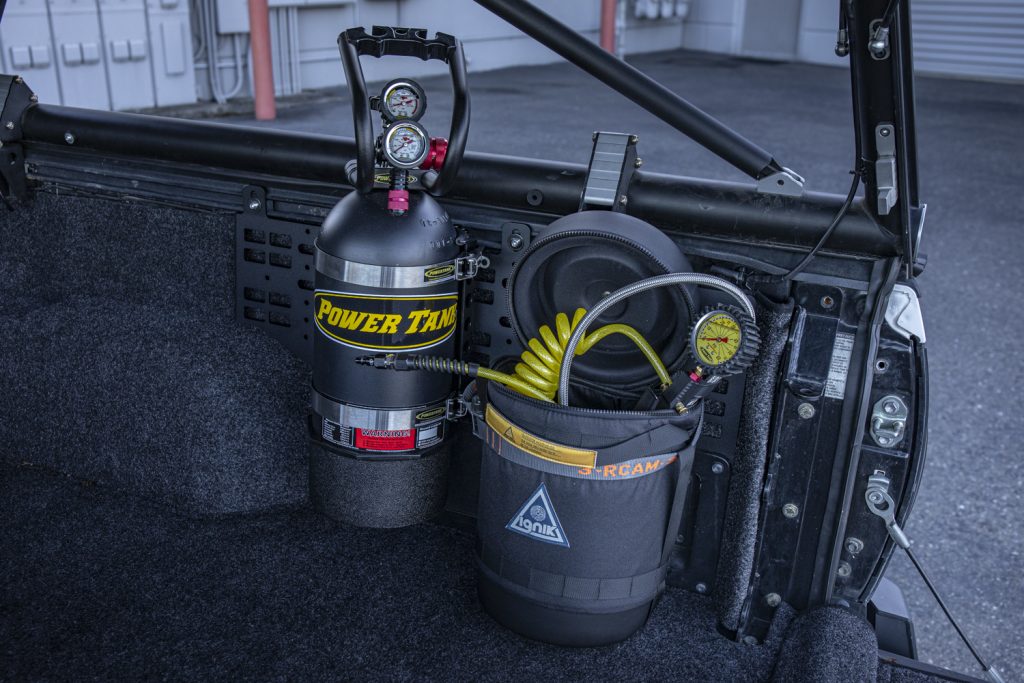 Power Tank Accessory Storage Solution