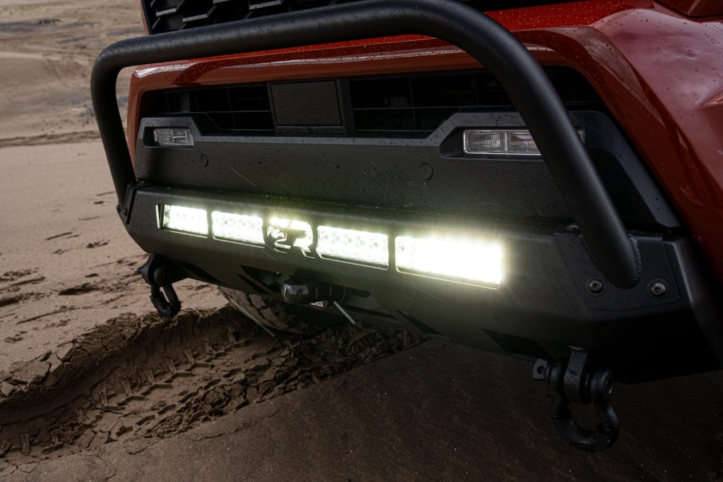 Cali Raised Front Bumper With Dual Row LED Bar