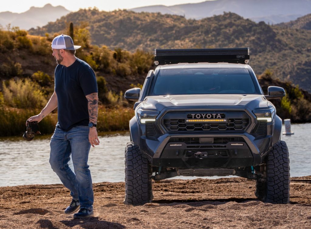 4th Gen Tacoma With 27" Toyo RT Pro Tires
