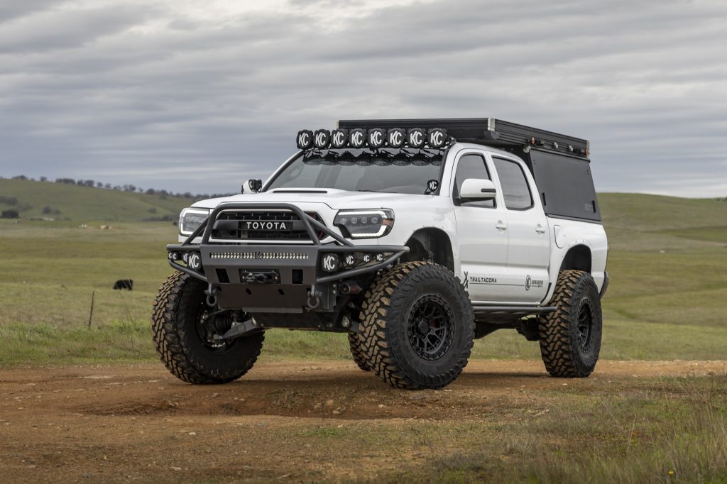 JD Fab Rock Sliders On 2nd Gen Tacoma