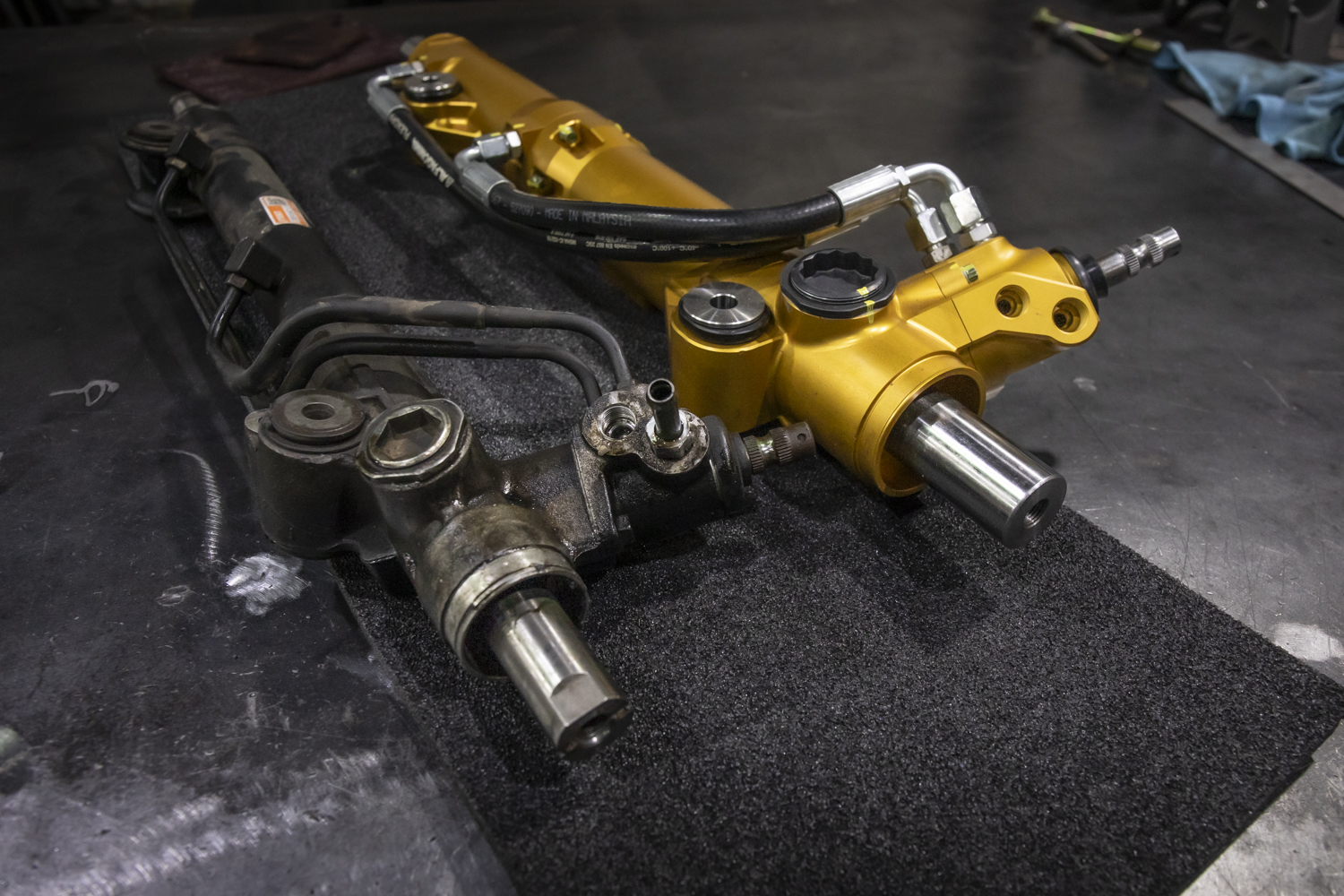 Toyo Billet Tundra Rack Vs. OEM Toyota Tacoma Steering Rack
