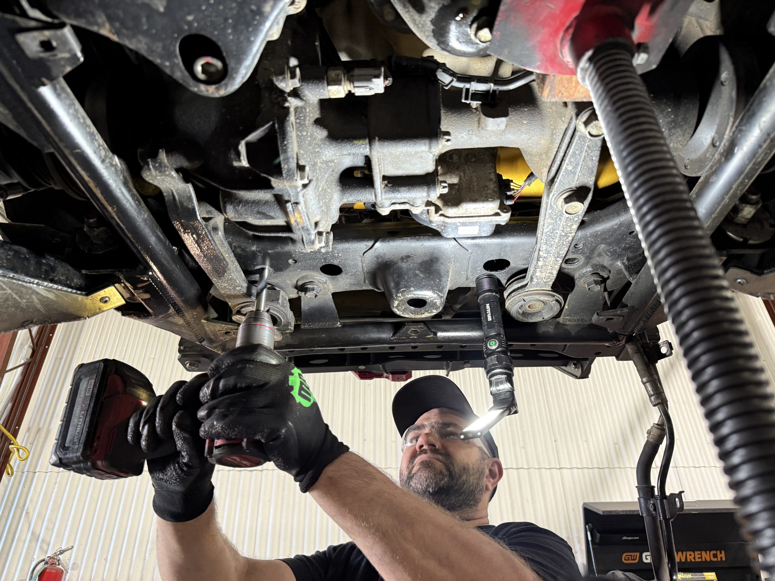 Drill the Driver Side Mount