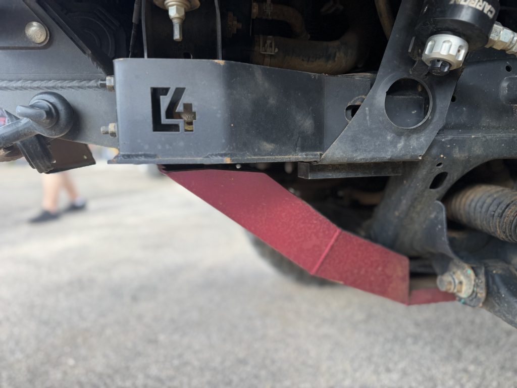C4 Rock Runner Cross Member Delete With Frame Reinforcements