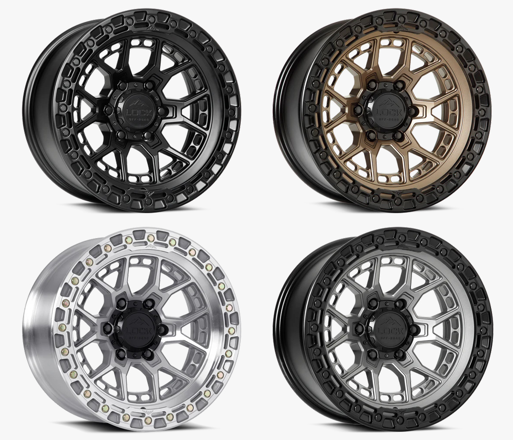Lock Off-Road Commando Wheel Color Options